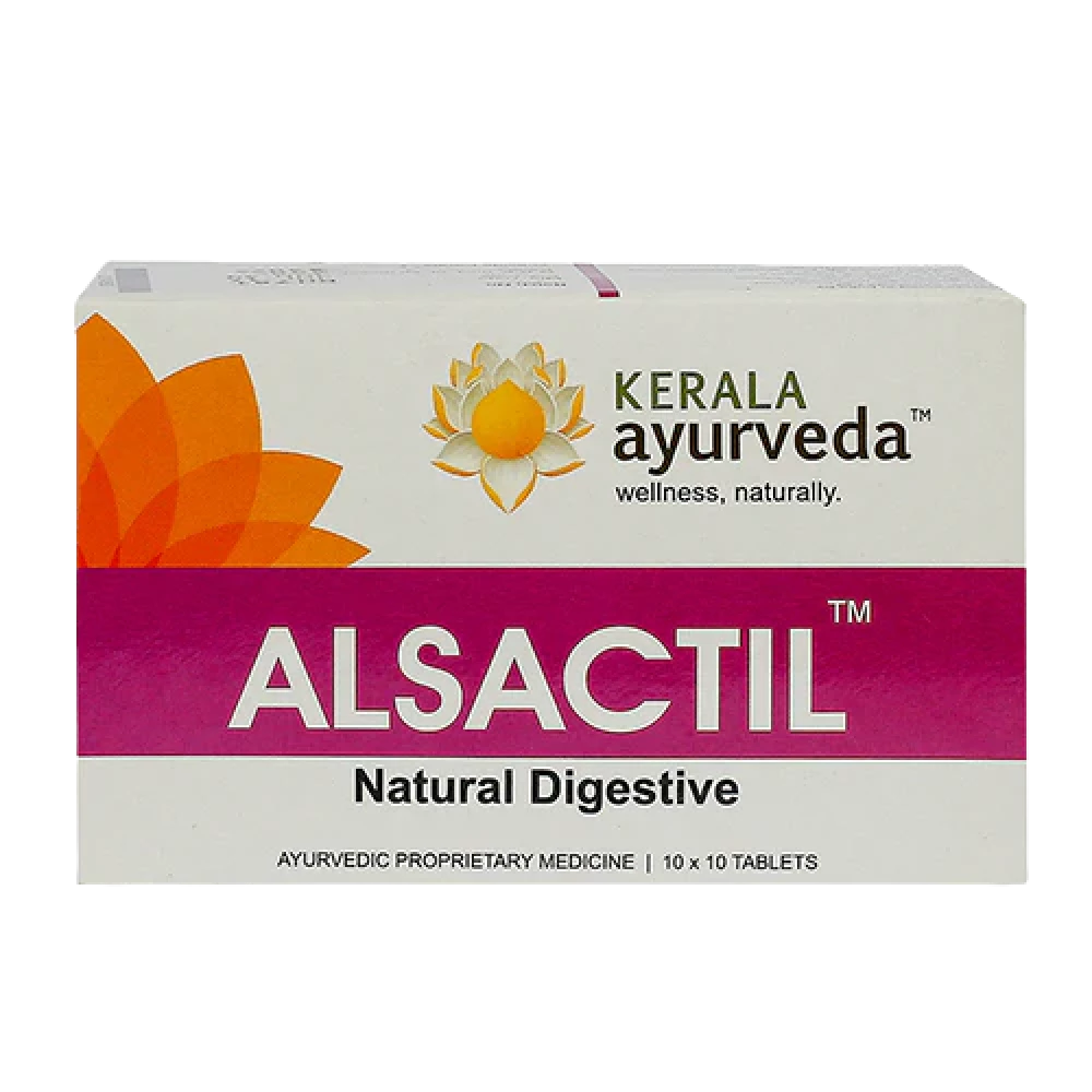 Kerala Ayurveda Alsactil Tablets, 100 Tablets-1.webp